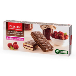 Coated Biscuits Mirage Raspberry 178g Prestige