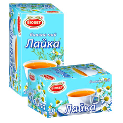 Tea Herbal Camomile 20 x 1.5g Bioset