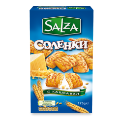 Saltines with yellow cheese 175g Salza