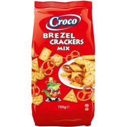 Croco Brezel &amp; Crackers Mix 750g