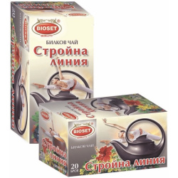 Slim Line Tea 20x2g Bioset