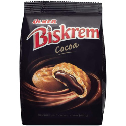 Biskrem Cacao Cream Filled Biscuits 130g Ülker