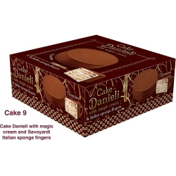 Danieli Cake with Magic Cream and Savoyardi Italian Sponge Fingers 1.6kg