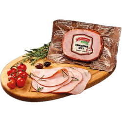Cooked Smoked Pork Ham 200g Delikates Zhitnitsa