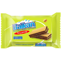 Balkan Zero Sugar Crispy Wafers 155g