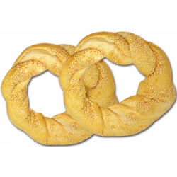 Gevrek Bolyarski Cheese &amp; Sesame Ring Pastry 170g
