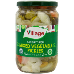 Mixed Vegetable Pickles Turshiya 650g Village